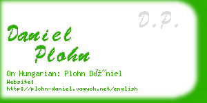 daniel plohn business card